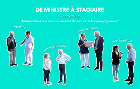 Ill. SÉRIE D’ÉTÉ : YVES COPPIETERS, DE MINISTRE À STAGIAIRE DANS LES MÉTIERS DE L’ACCOMPAGNEMENT ET DU SOIN  